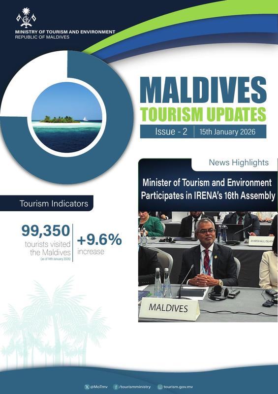 Maldives Tourism Updates - 15 January 2026