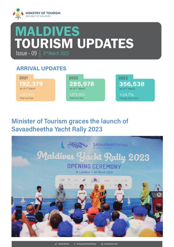 Maldives Tourism Update - 2 March 2023