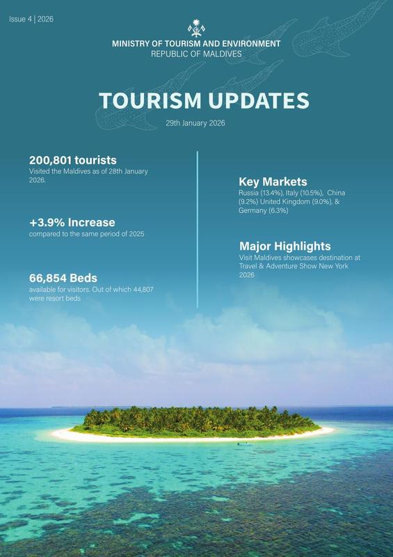 Maldives Tourism Updates - 29 January 2026