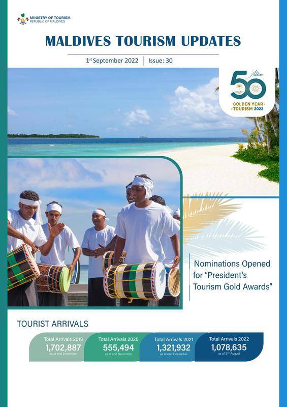 Maldives Tourism Updates - 1 September 2022