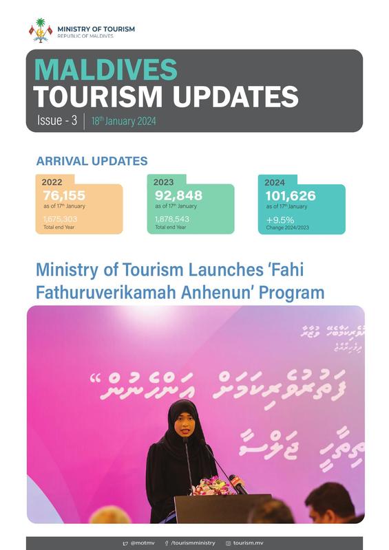 Maldives Tourism Updates - 18 January 2024