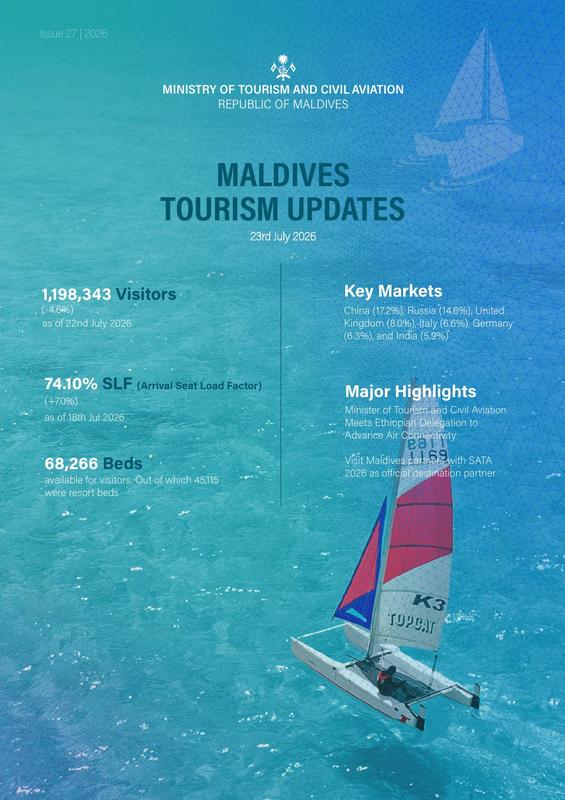 Maldives Tourism Updates - 23 July 2026